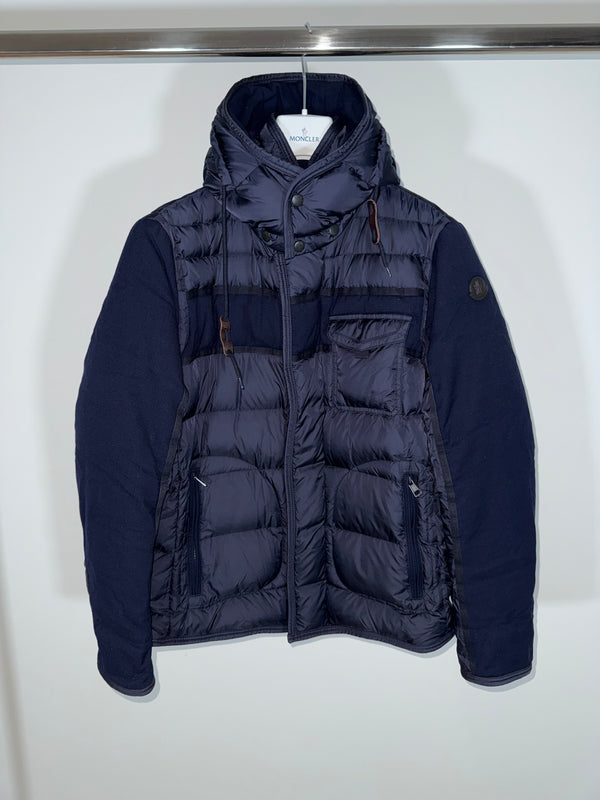 Moncler Ryan Jacket Size 4 Navy Blue